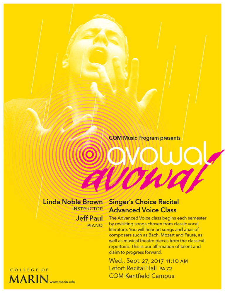 Avowal voice recital