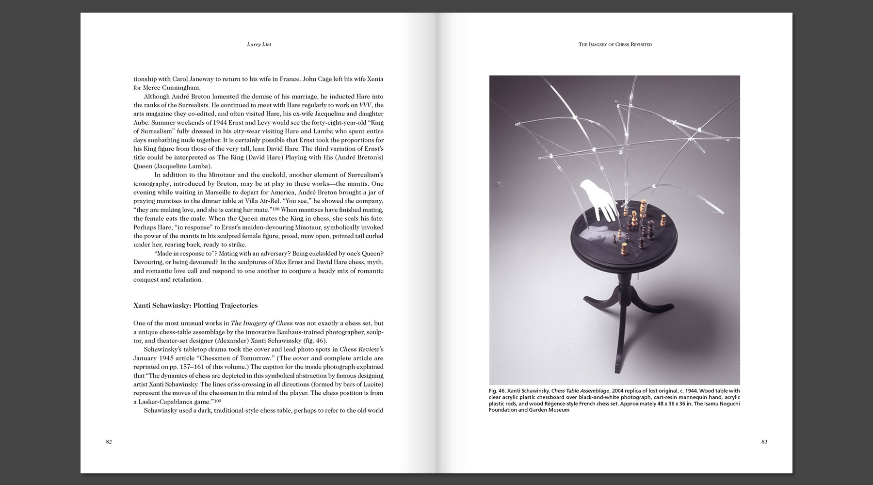 Interior design of Imagery of Chess catalog